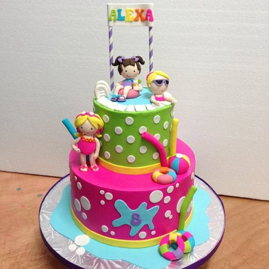 Pool Party Cake Ideas
 Shopkins Birthday Cakes