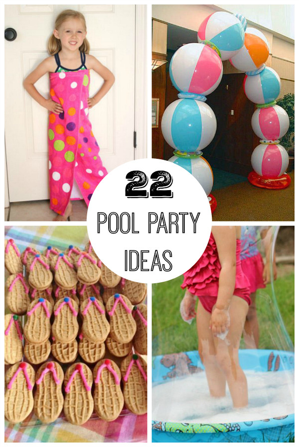 Pool Party Craft Ideas
 22 Summer Pool Party Ideas When It s Hot Outside