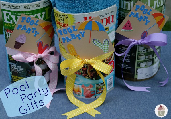 Pool Party Gift Bag Ideas
 Pool Party Gifts Hoosier Homemade