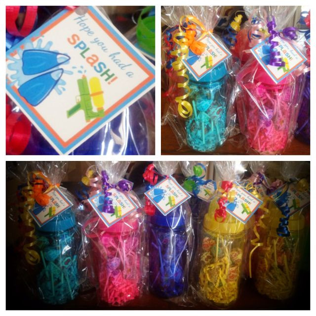 Pool Party Gift Bag Ideas
 Party Favors for Pool Party