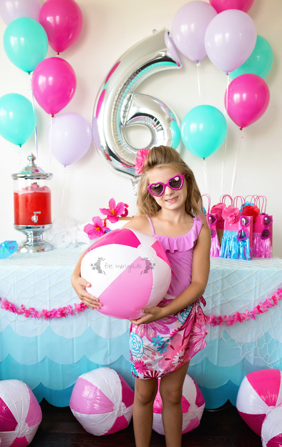 Pool Party Ideas For 6 Year Olds
 Malibu Barbie Pool Party Under $50 Five Marigolds