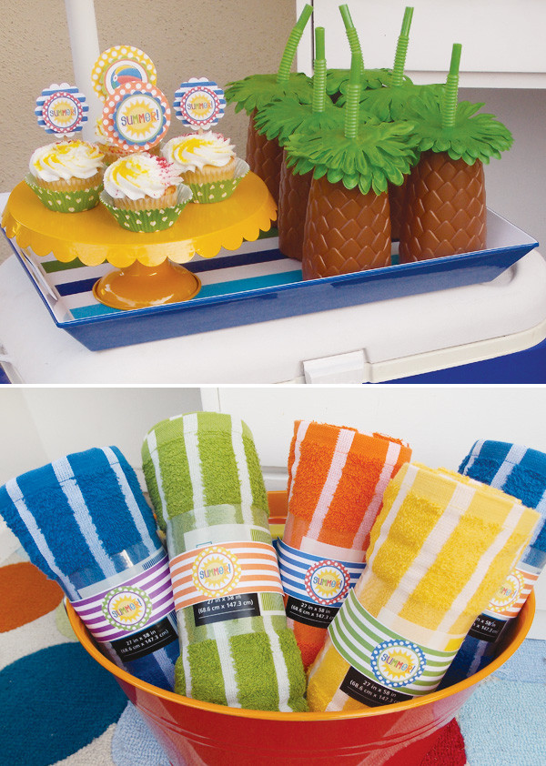 Pool Party Ideas For College
 School s Out  Summer Pool Party Ideas Hostess with