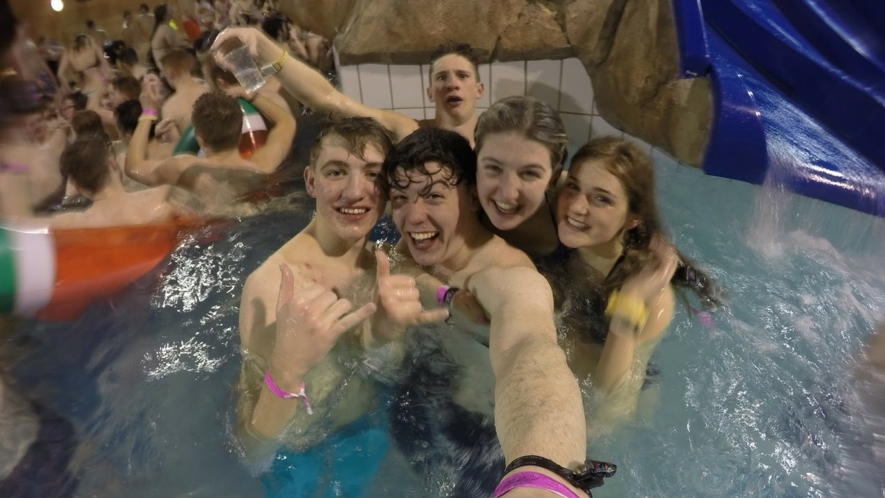 Pool Party Ideas For College
 The College Pool Party UCD Ski Trip Day 3 4