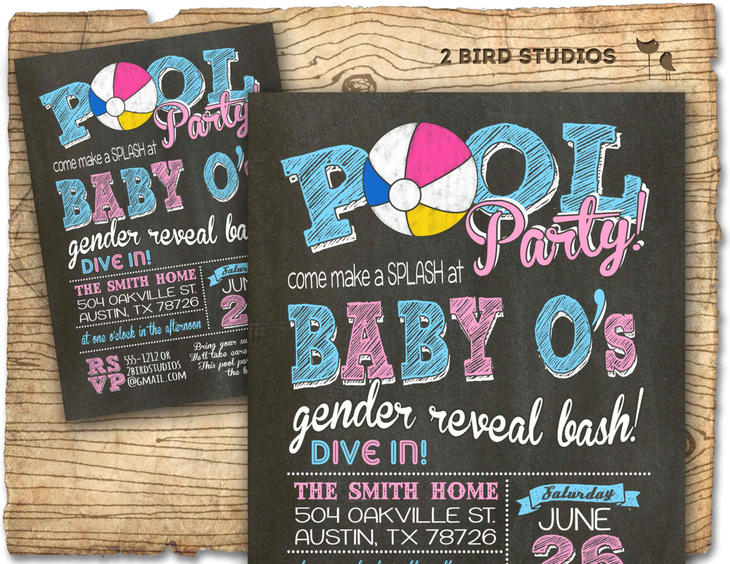 Pool Party Invitation Ideas
 pool party gender reveal invitation pool party baby shower