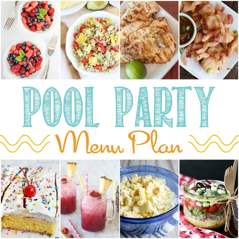 Pool Party Snack Ideas
 Pool Party Menu Plan • Bread Booze Bacon