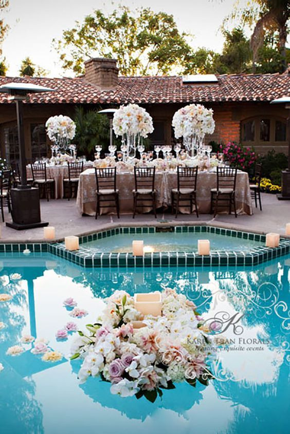 Poolside Party Decoration Ideas
 captivating wedding pool party decoration ideas 10