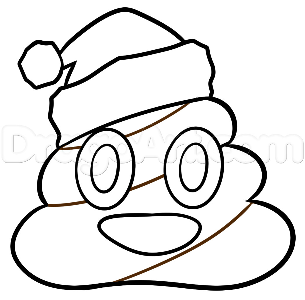 Poop Emoji Coloring Pages
 Poop Emoji Coloring Pages To Print Sketch Coloring Page