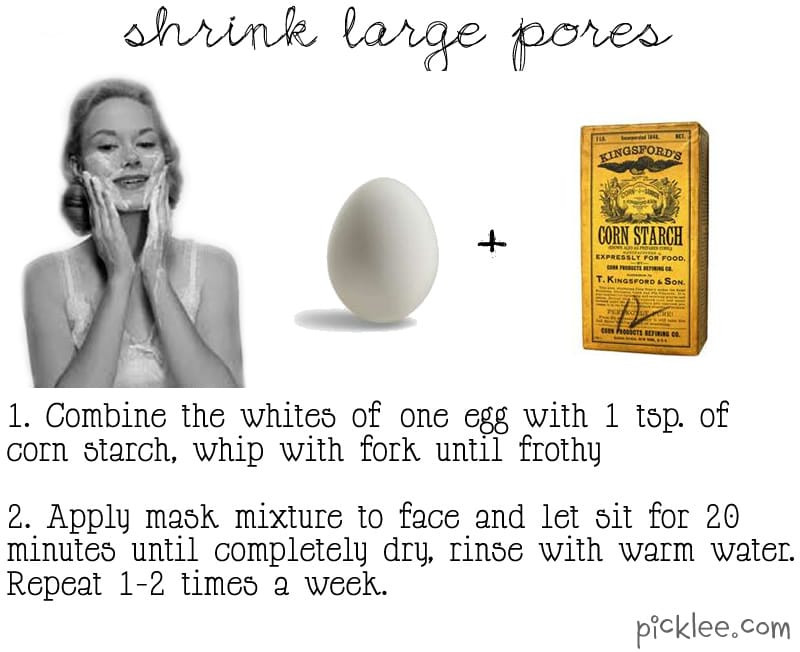 Pore Shrinking Mask DIY
 12 Astonishing Natural Beauty Reme s DIY Inspiration