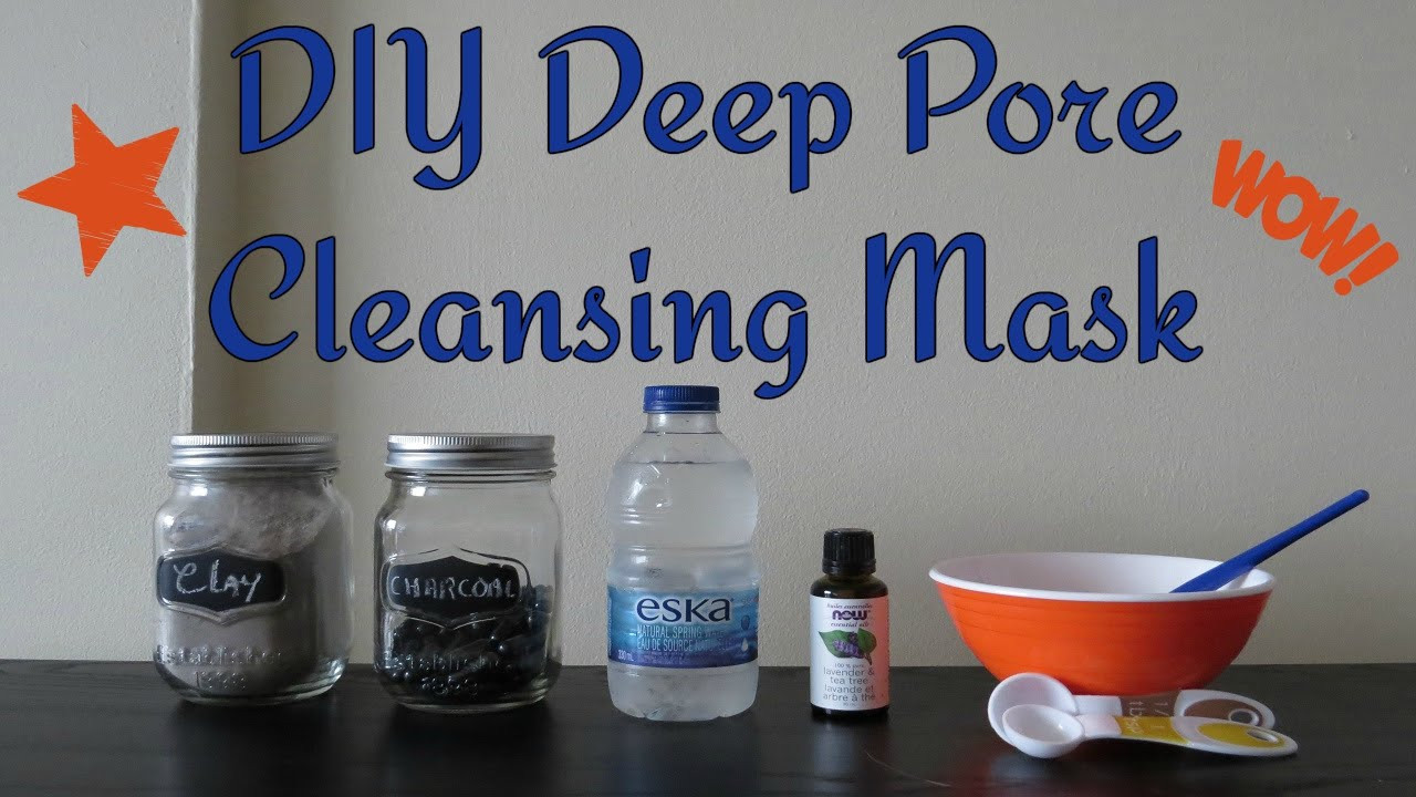 Pore Shrinking Mask DIY
 DIY Deep Pore Cleansing Mask I Free your Pores Facial Mask