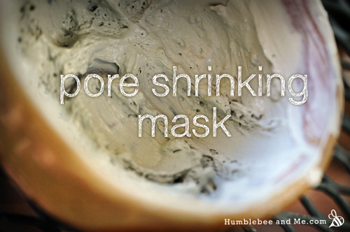 Pore Shrinking Mask DIY
 Pore Shrinking Mask Humblebee & Me