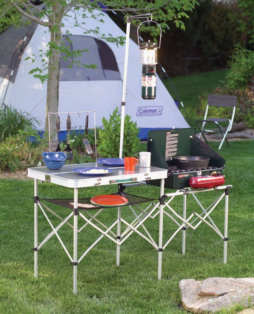Portable Outdoor Kitchen
 Portable Outdoor Kitchen Pack Away Stove Countertop Table