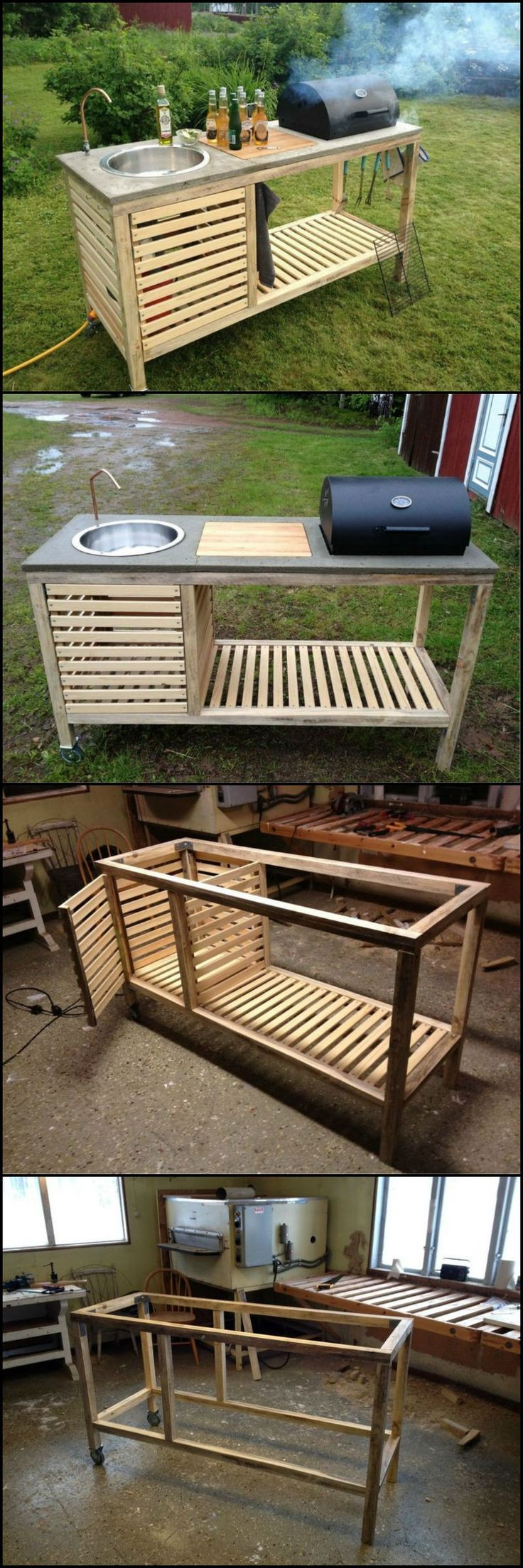 Portable Outdoor Kitchen
 How To Build A Portable Kitchen For Your Backyard