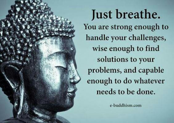 Positive Buddhist Quotes
 This is like the saying “God gives his toughness battles