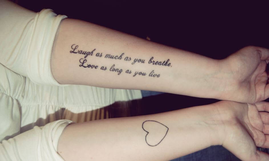 Positive Tattoo Quotes
 50 Best Quote Tattoos For Men & Women 2018