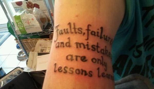 Positive Tattoo Quotes
 Positive Quotes Tattoo QuotesGram