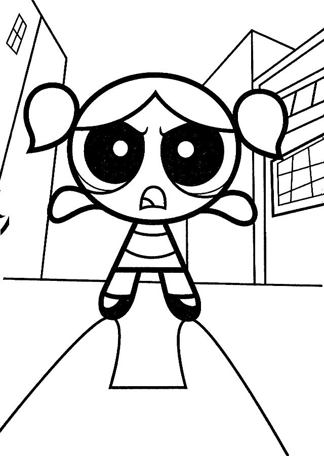 Powder Puff Boys Coloring Pages
 Powerpuff girls Coloring Pages Coloringpages1001