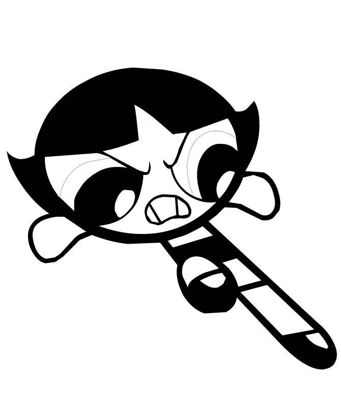 Powder Puff Boys Coloring Pages
 Powerpuff buttercup coloring pages and print for