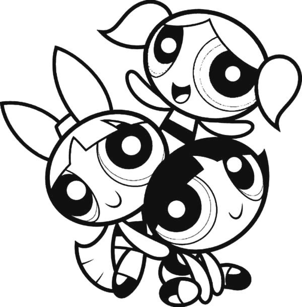 Power Puff Girls Coloring Book
 powerpuff girls coloring pages