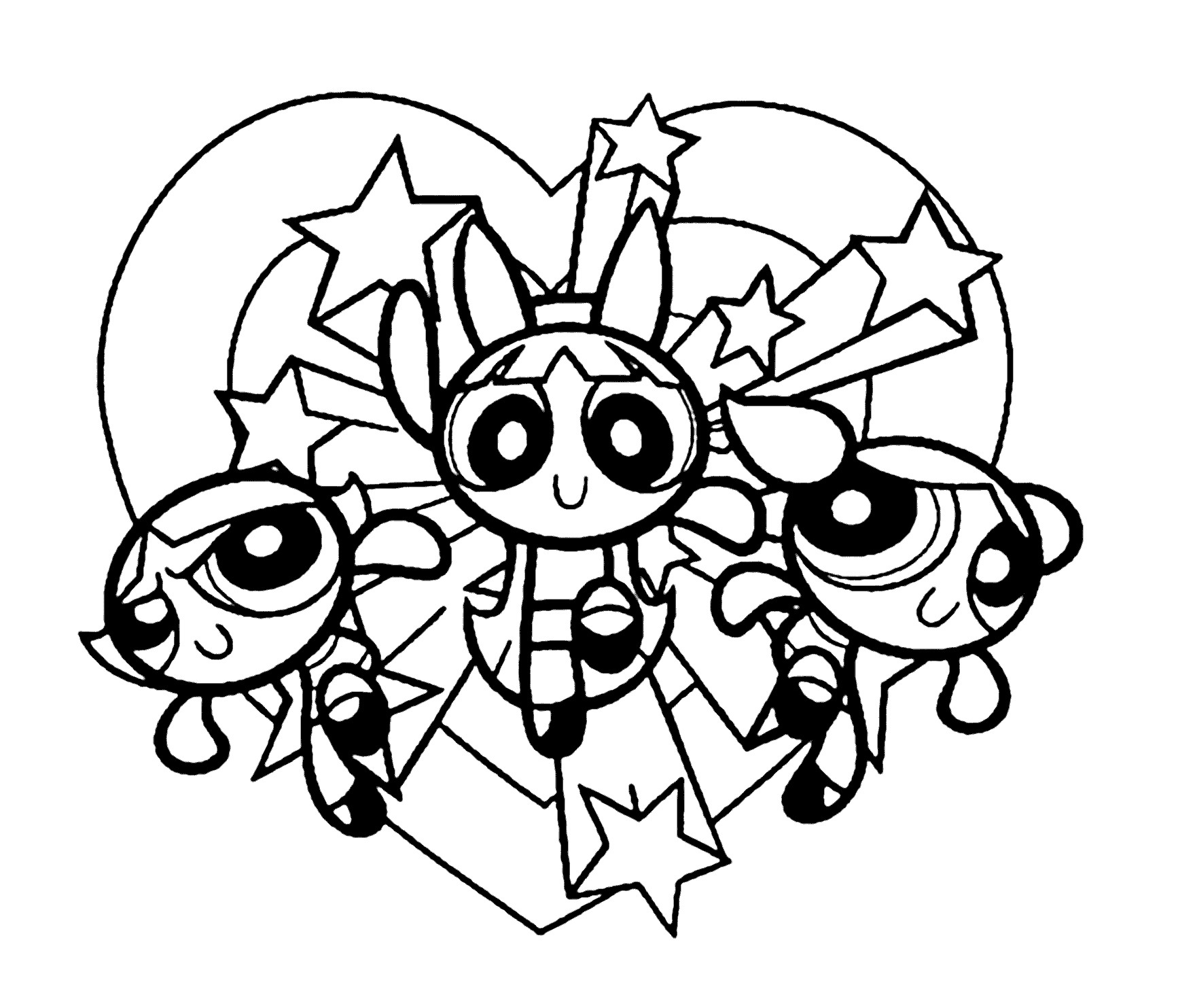Power Puff Girls Coloring Book
 Coloring Pages For Girls 9 10