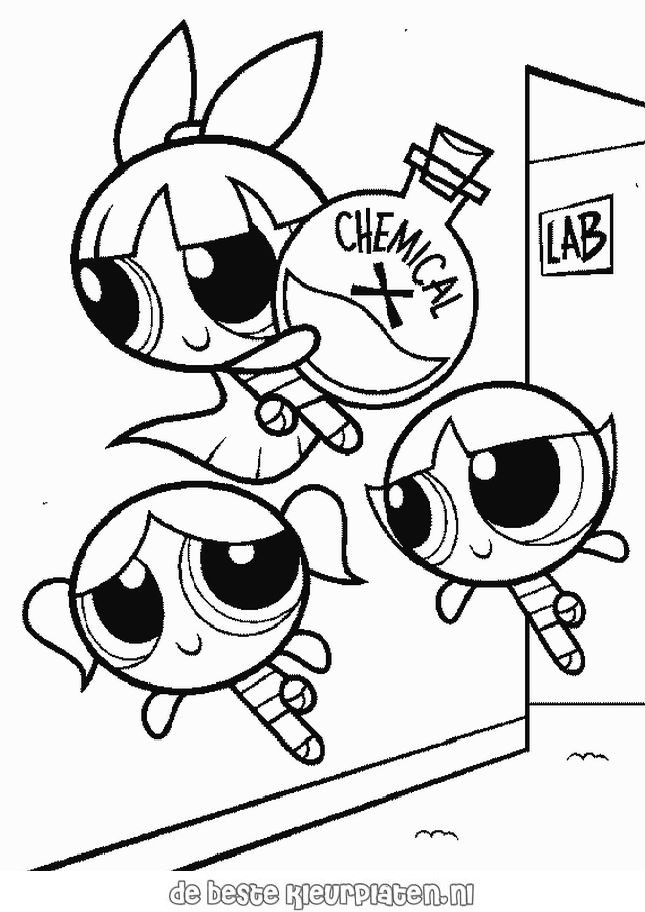Power Puff Girls Coloring Book
 Printable Powerpuff Girls Coloring Pages AZ Coloring Pages