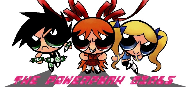 Power Punk Girls Coloring Pages
 The Powerpunk Girls The Powerpuff Girls Action Time Wiki