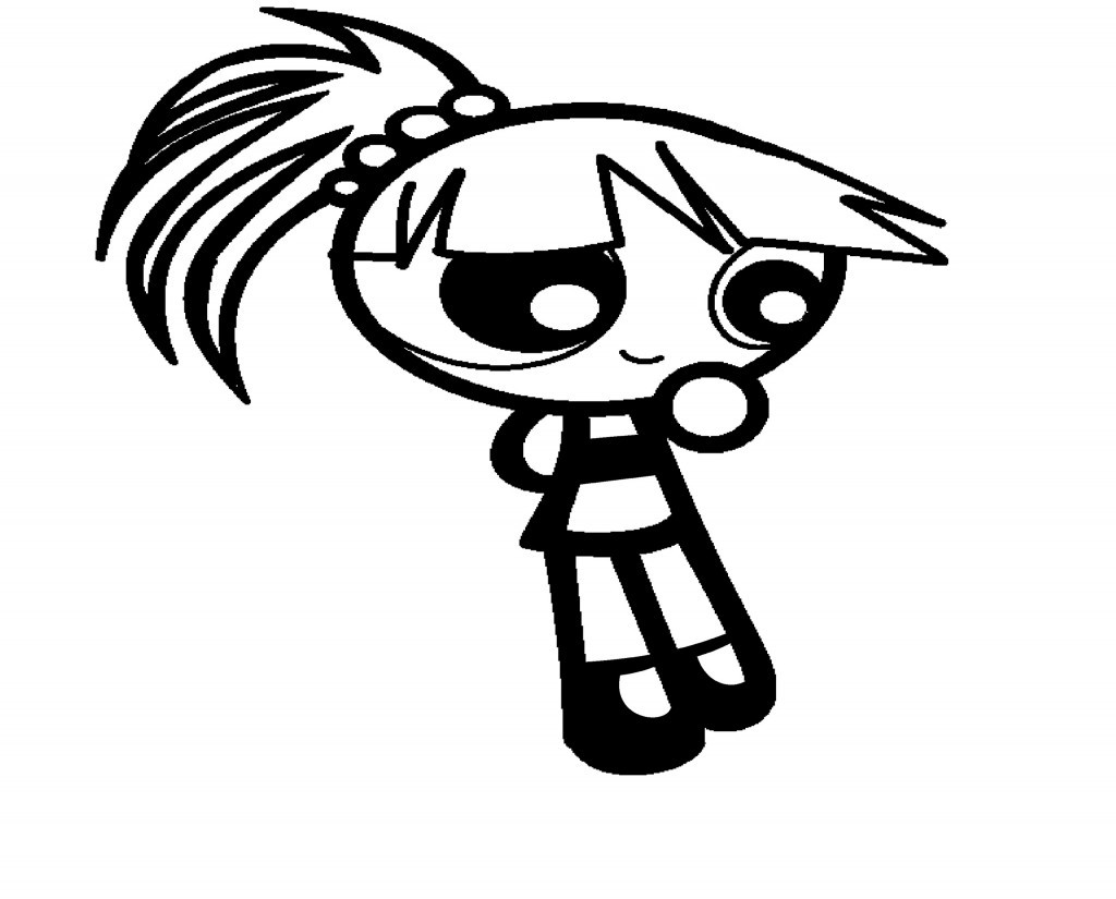 Power Punk Girls Coloring Pages
 Free Printable Powerpuff Girls Coloring Pages For Kids