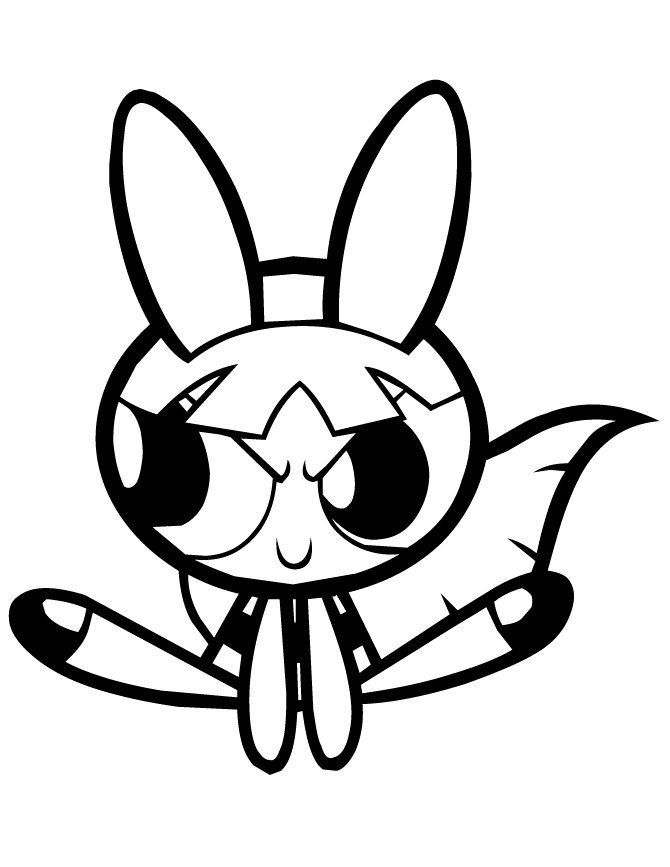 Powerpuff Girls Blossom Coloring Pages
 Powerpuff Girls Blossom For Girls Coloring Page