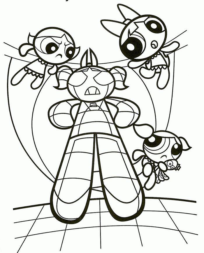 Powerpuff Girls Brothers Coloring Pages
 Powerpuff Girls Printable Coloring Pages Coloring Home