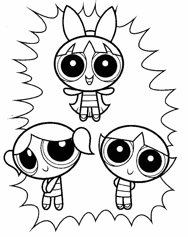 Powerpuff Girls Brothers Coloring Pages
 Power Puff Girls Z AZ Dibujos para colorear