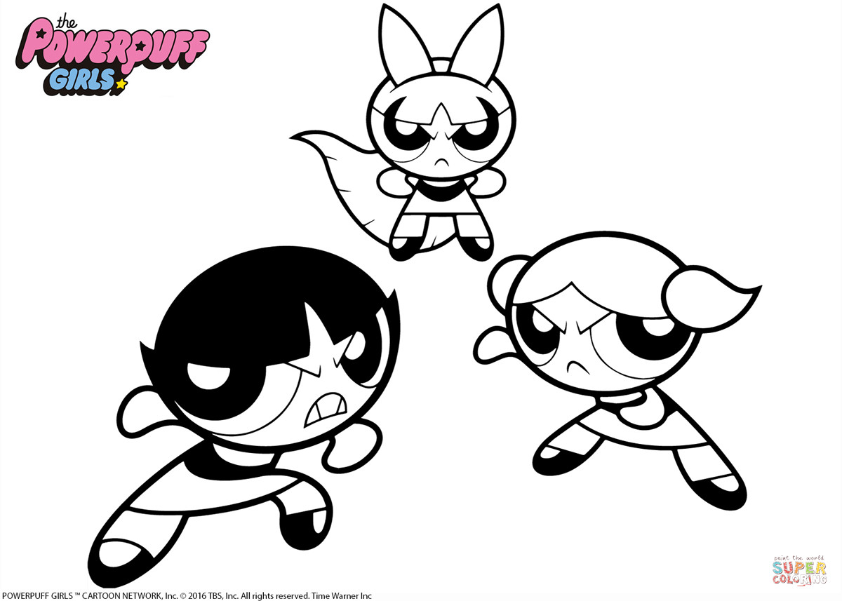 Powerpuff Girls Brothers Coloring Pages
 Powerpuff Girls coloring page