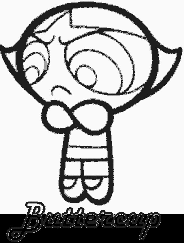 Powerpuff Girls Buttercup Coloring Pages
 Powerpuff girls Coloring Pages
