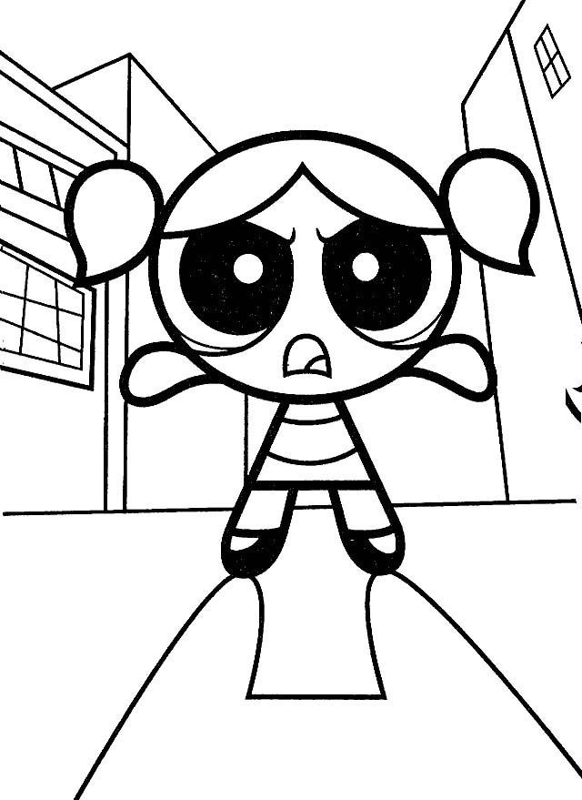 Powerpuff Girls Buttercup Coloring Pages
 Powerpuff buttercup coloring pages