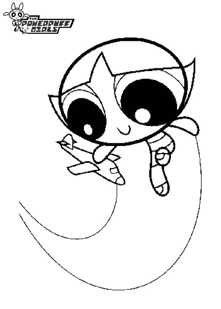 Powerpuff Girls Buttercup Coloring Pages
 18 best images about Coloring Pages on Pinterest