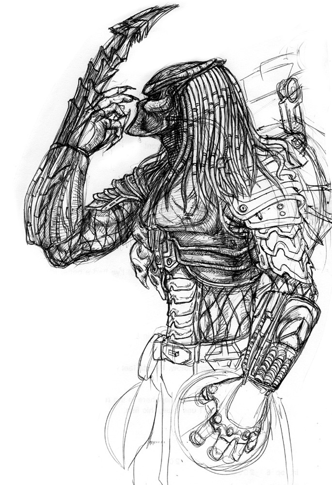 Predator Coloring Pages
 ButtZilla AvPGalaxy s Gallery