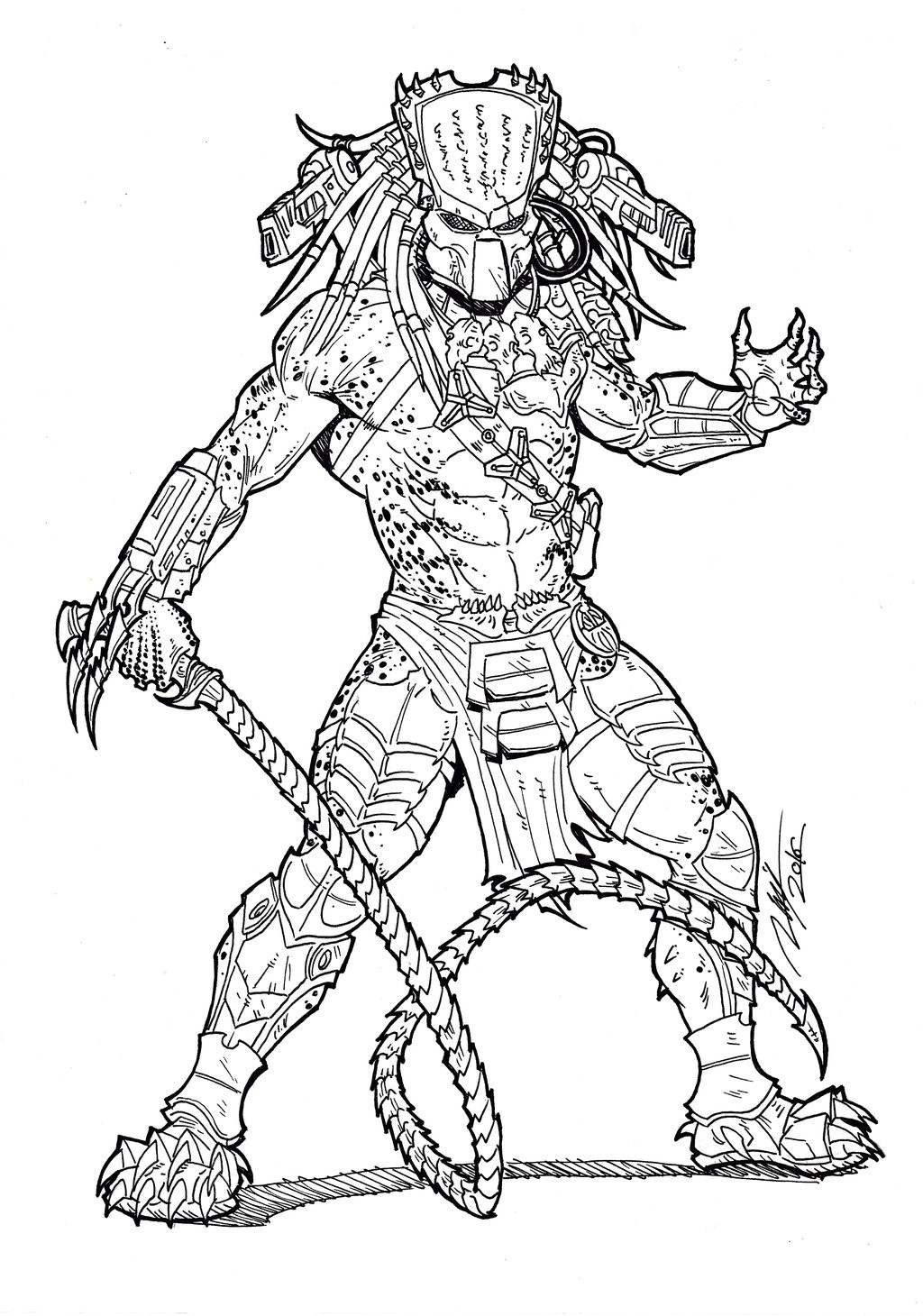 Predator Coloring Pages
 Predator and AVP art favourites by RicoIce on DeviantArt