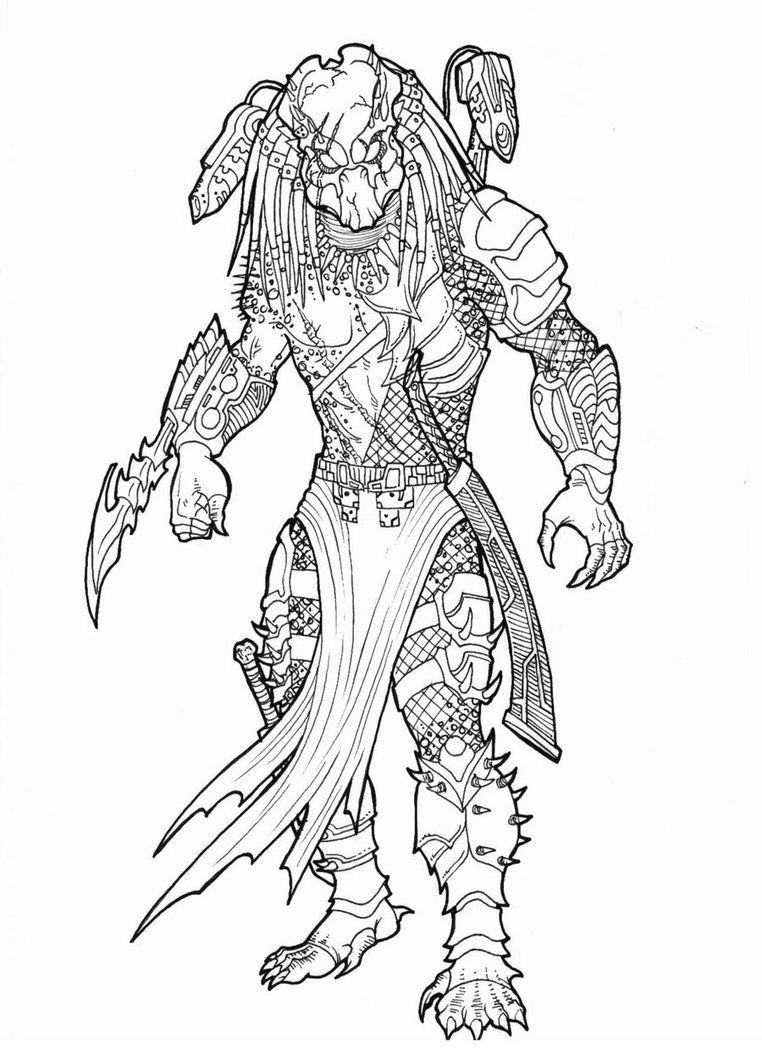 Predator Coloring Pages
 Good Elder by Bender 18 by Ronniesolano on deviantART