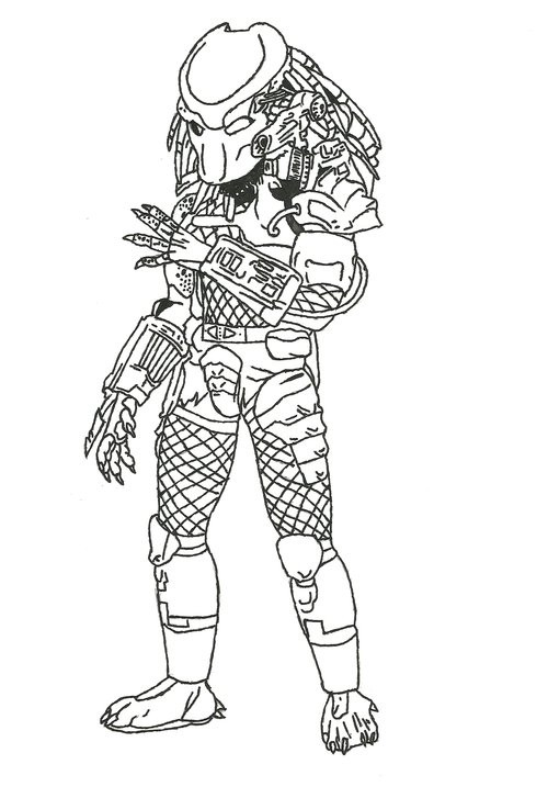 Predator Coloring Pages
 Predator Coloring Pages For Kids Disney Coloring Pages
