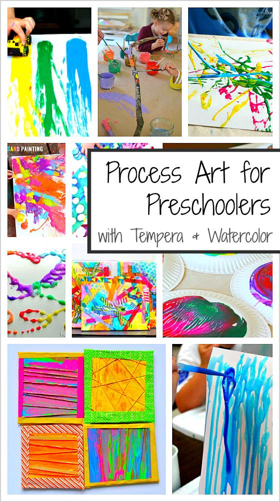 Preschool Art Project
 20 Process Art Activities for Preschoolers Using Paint