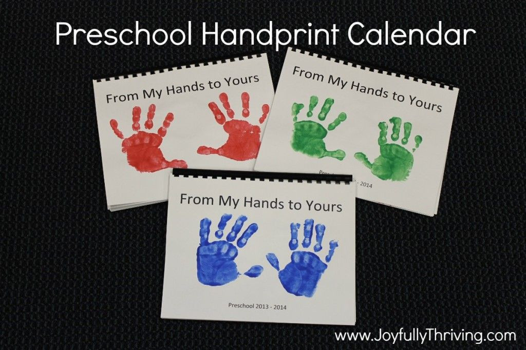 Preschool Christmas Gift Ideas
 Best 25 Handprint calendar preschool ideas on Pinterest