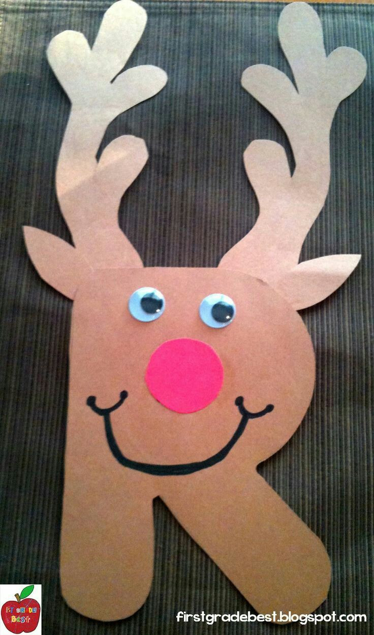 Preschool Craft Activity
 Month DecemberTitle of Activity R is for ReindeerContent