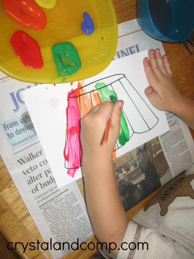Preschool Craft Activity
 Alphabet Activities for Preschoolers L is for Lamp