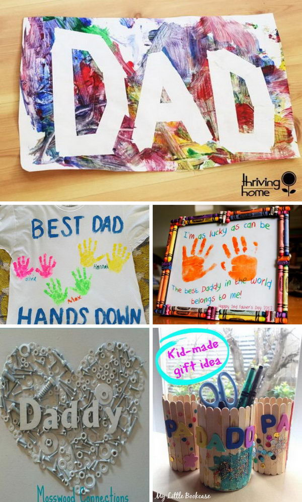 Preschool Fathers Day Gift Ideas
 Awesome DIY Father s Day Gifts From Kids 2017