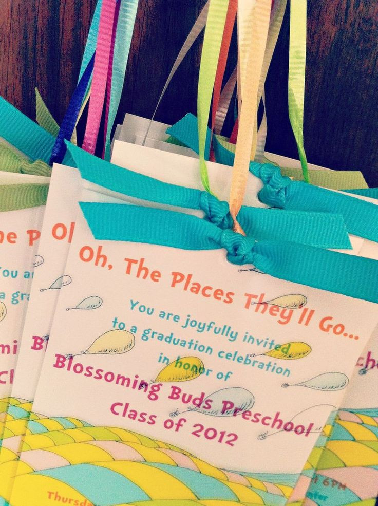 Preschool Graduation Gift Ideas From Grandparents
 Oh The Places You ll Go DIY Balloon Invitations