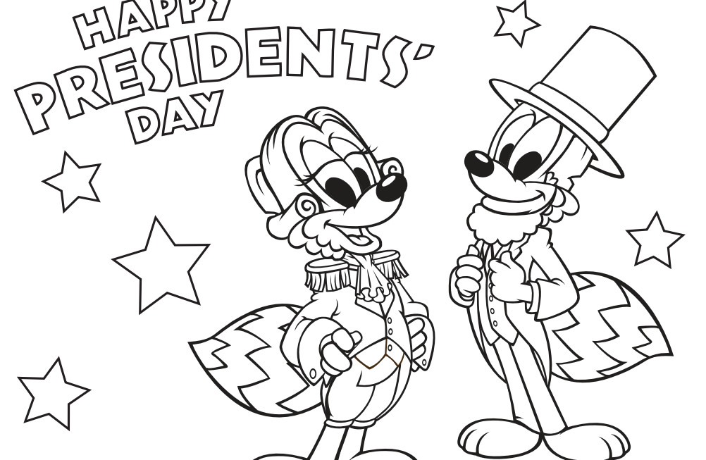 Presidents Day Coloring Pages Printable
 Resources Printables Waterford UPSTART