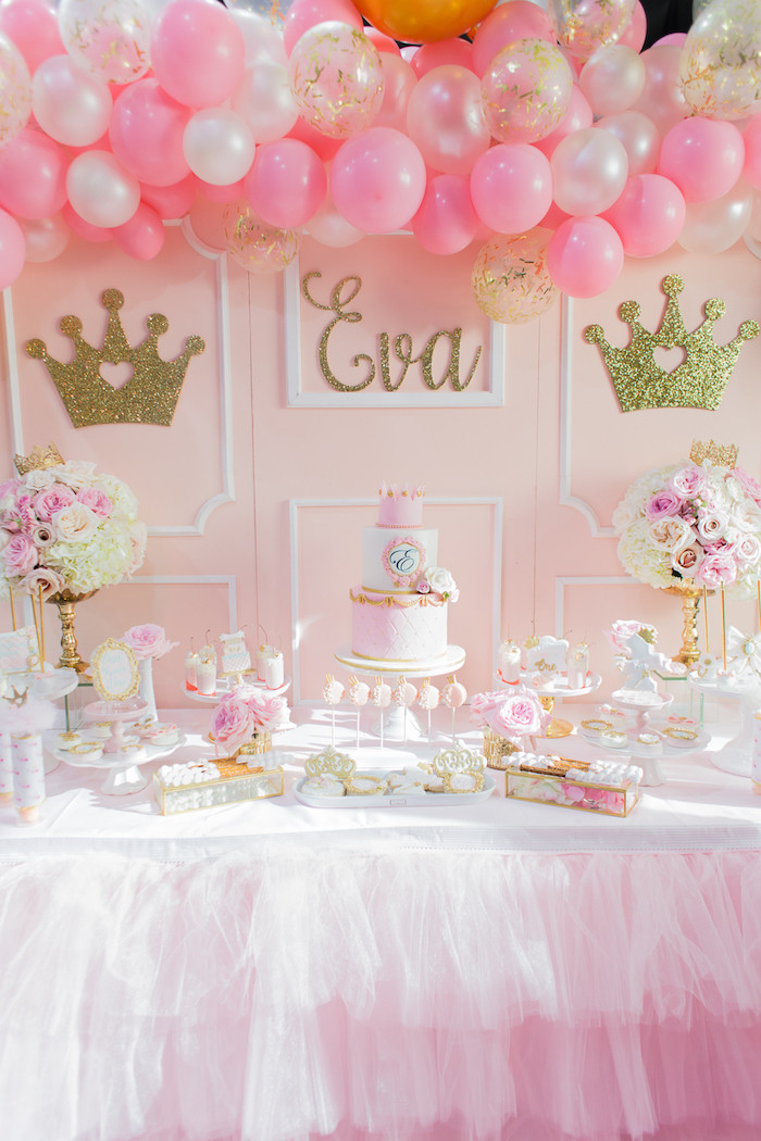 Princess 1St Birthday Party Ideas
 Kara s Party Ideas Magical Princess Birthday Party