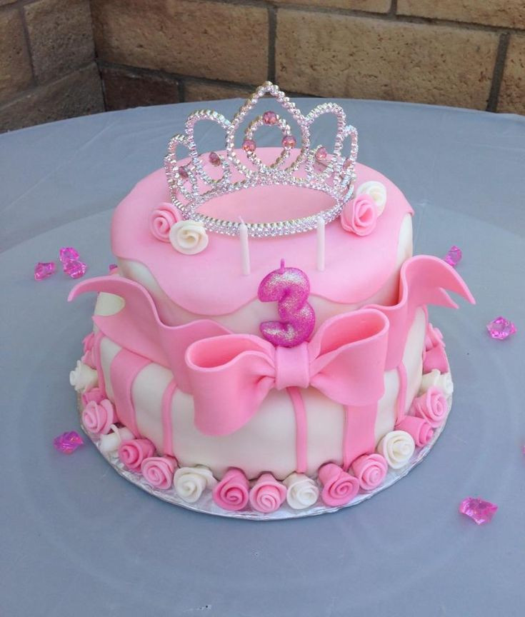 Princess Birthday Cake Ideas
 Pink princess birthday cake My Cakes