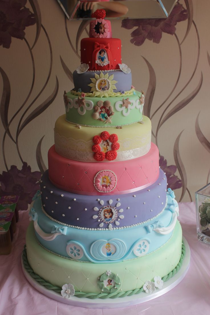 Princess Birthday Cake Ideas
 AppleMark Disney Princess Cakes