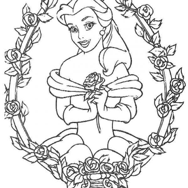 Princess Coloring Pages For Boys
 Colouring Sheets Disney Princess Belle Free For Girls