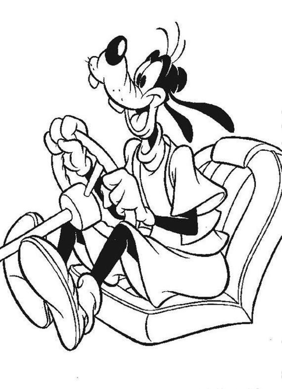 Print Coloring Book
 Free Printable Goofy Coloring Pages For Kids