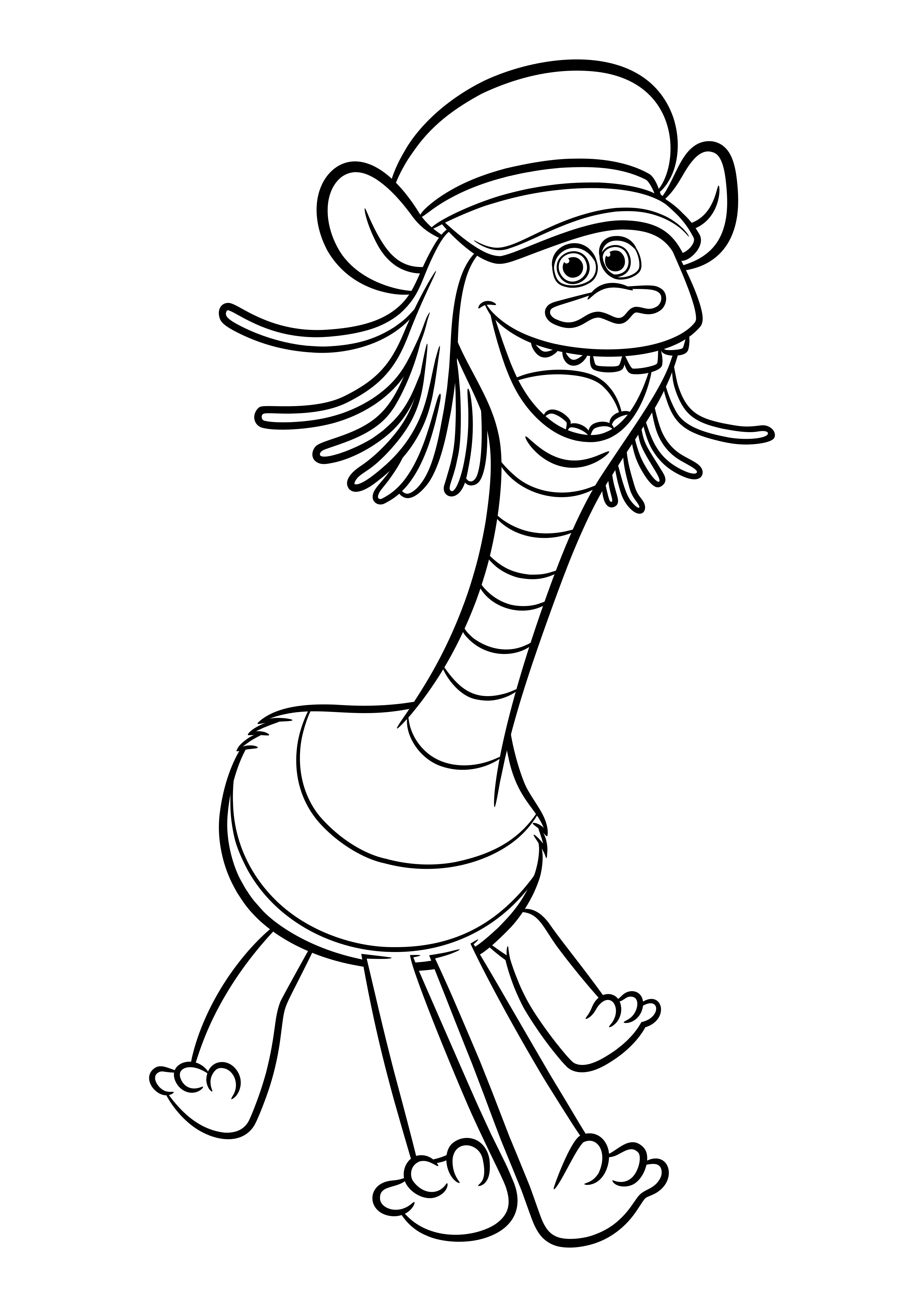 Print Coloring Pages
 Trolls Coloring pages to and print for free